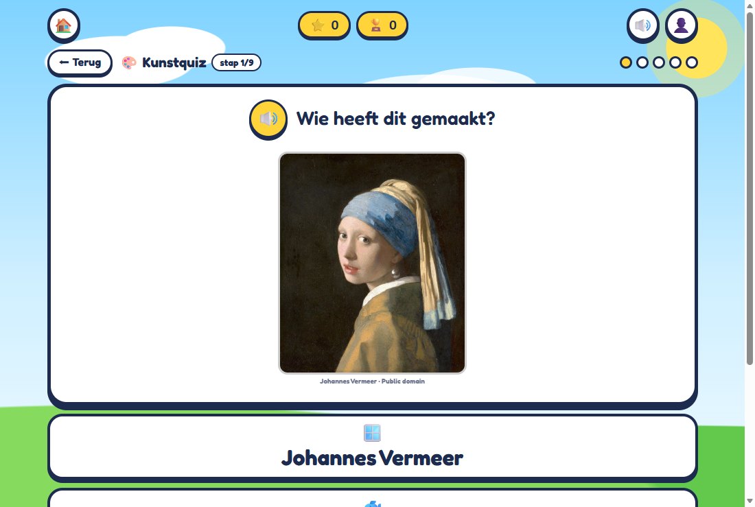 🖼️ Kunstkijken en kunstquiz
