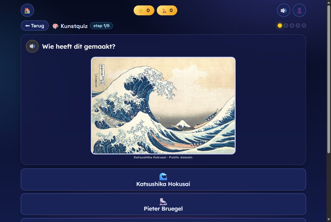 🖼️ Kunstkijken en kunstquiz