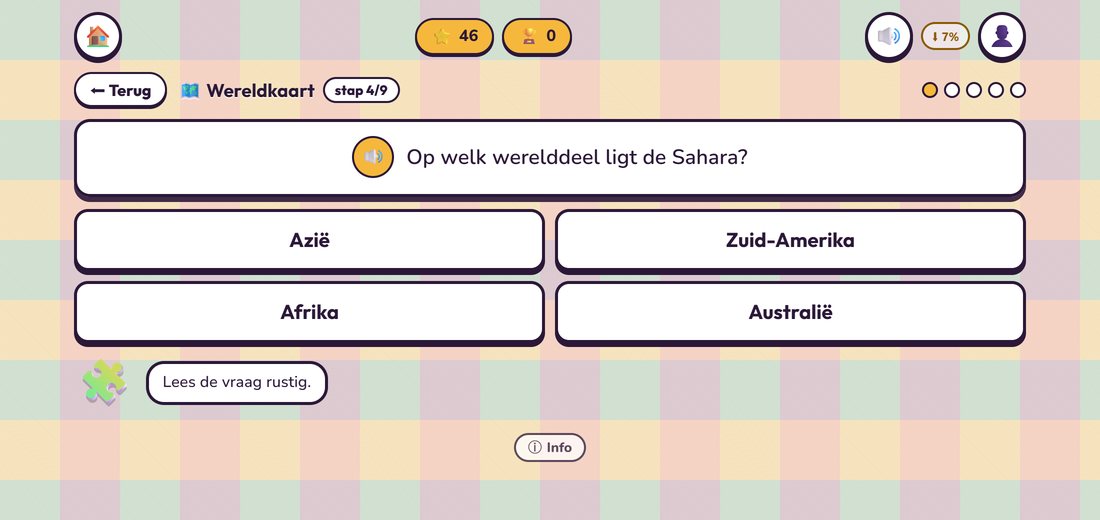 Wereld · niveau 3